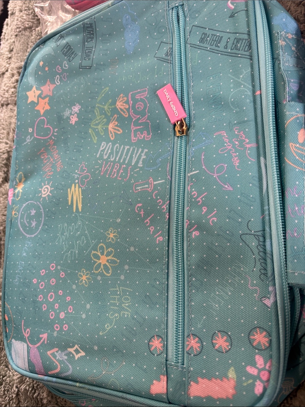 The Daily Grind | Doodle Case bundle - Pink, Purple, Teal - Picture 2 of 5